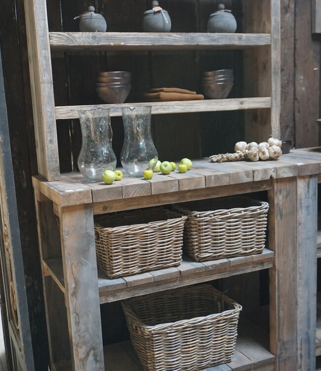 Rene Houtman Houten Keukenblok | H95 x B45 x D95 cm