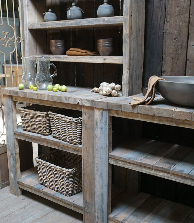 Rene Houtman Houten Keukenblok | H95 x B45 x D95 cm