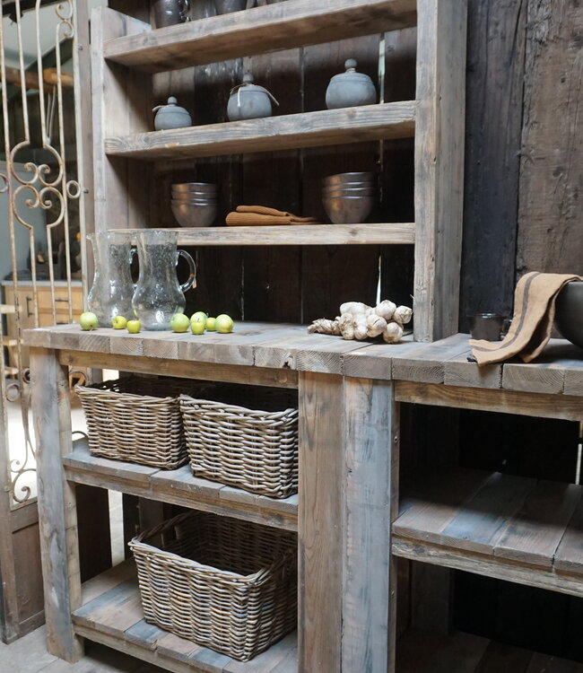 Rene Houtman Houten Wandrek | H89 x B103 x D21 cm