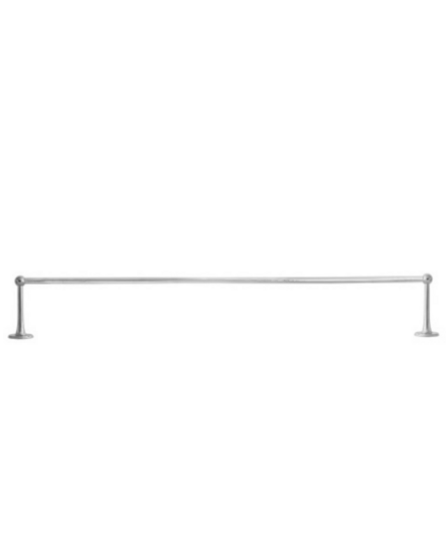 Dauby STUK HOUDER + 2 LANGE EINDSTEUNEN WIT BRONS (WB) 1000mm