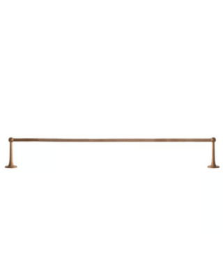 Dauby STUK HOUDER + 2 LANGE EINDSTEUNEN RUW BRONS (RB) 1000mm