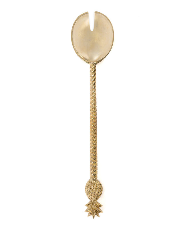Bazar Bizar De Ananas Salade Vork - Goud