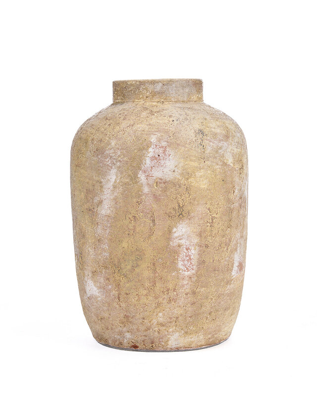 Bazar Bizar Antwerp De Clay Echo-vaas - crème - M