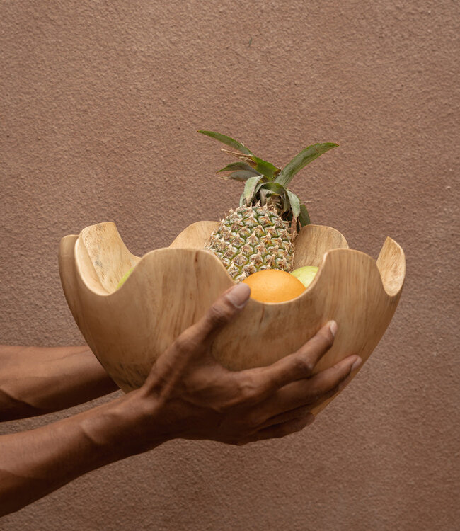 Bazar Bizar Antwerp De Ifefe fruitschaal - naturel