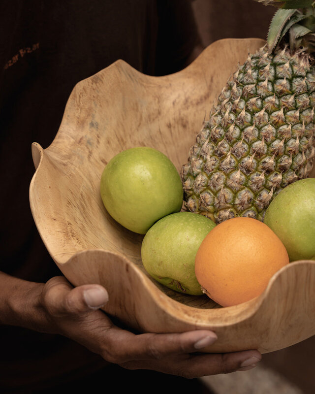 Bazar Bizar Antwerp De Ifefe fruitschaal - naturel