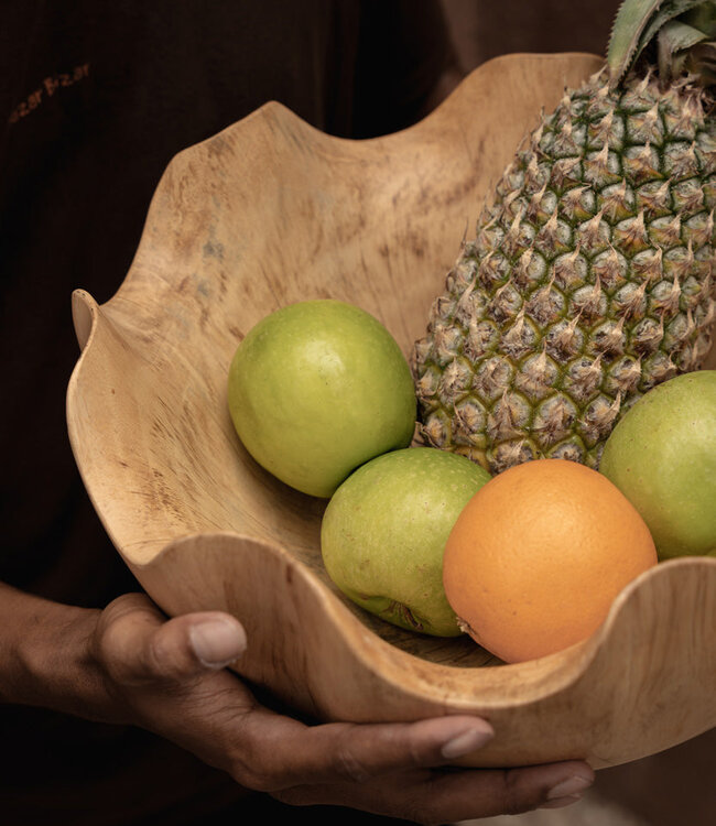 Bazar Bizar Antwerp De Ifefe fruitschaal - naturel