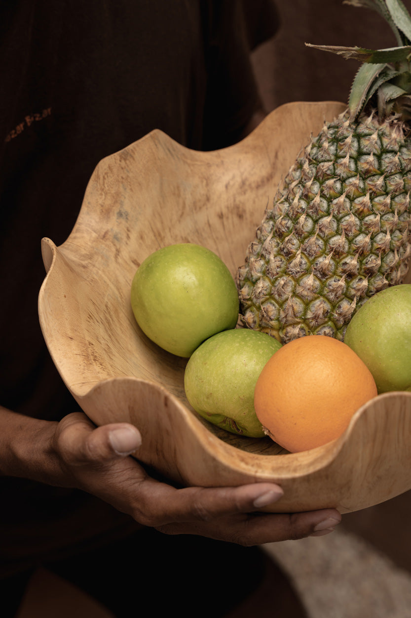 Bazar Bizar Antwerp De Ifefe fruitschaal - naturel