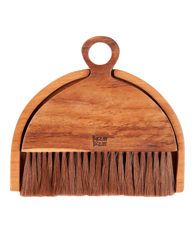 Bazar Bizar Antwerp De Tata Bezem - Naturel - H3 x B20 x D18,5 cm