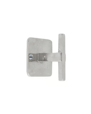 Dauby STUK HAAK PTT WIT BRONS (WB) 50x38mm