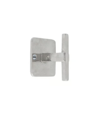 Dauby STUK HAAK PTT WIT BRONS (WB) 50x38mm