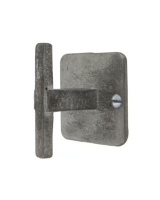 Dauby STUK HAAK PTT RUW METAAL (RM) 50x38mm