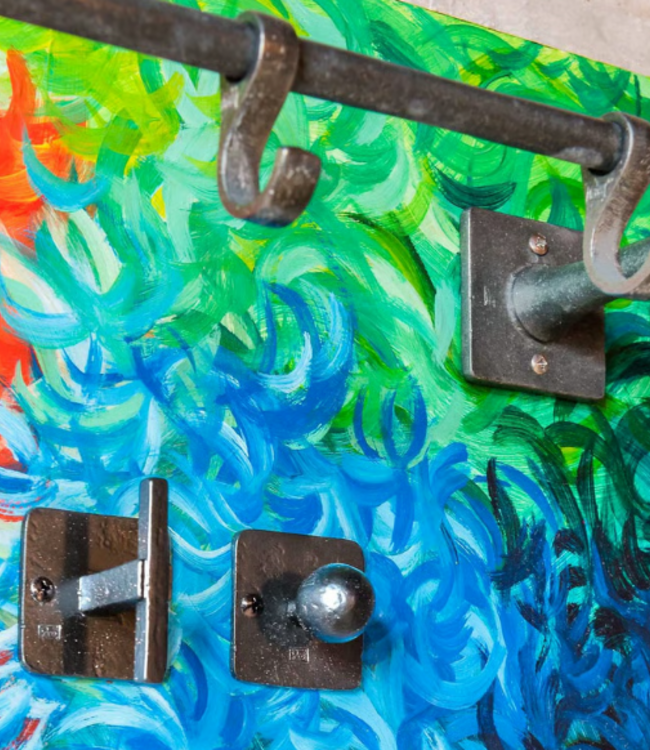 Dauby STUK HAAK PTT RUW METAAL (RM) 50x38mm