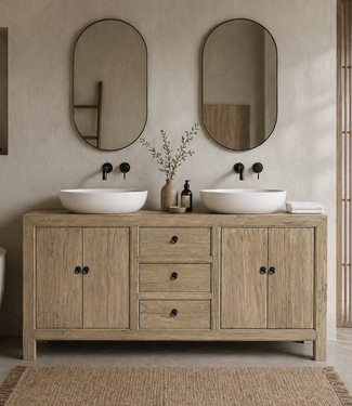 Rene Houtman Badkamermeubel Olmie B180 x D45 x H88 Cm