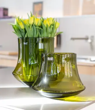 DutZ Pot Radu | Olijf | H22 x D28 cm