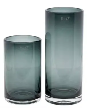 DutZ Vaas Cilinder | Grijs | 5 Maten