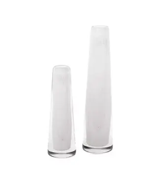 DutZ Vaas Solifleur | Wit | 2 Maten