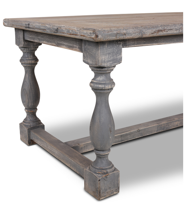 Rene Houtman Eettafel Campiona Grijs L220/260 x B100 Cm