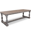 Rene Houtman Eettafel Campiona Grijs L220/260 x B100 Cm