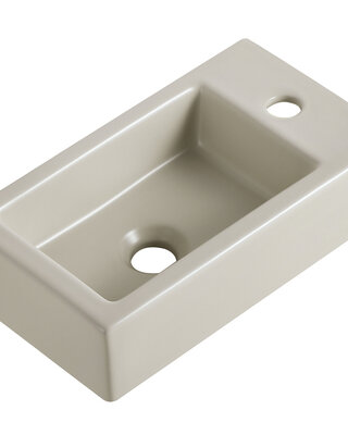 Wiesbaden Rhea M fontein rechts 40 x 22 x 11 cm keramiek beige