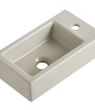 Wiesbaden Rhea M fontein rechts 40 x 22 x 11 cm keramiek beige
