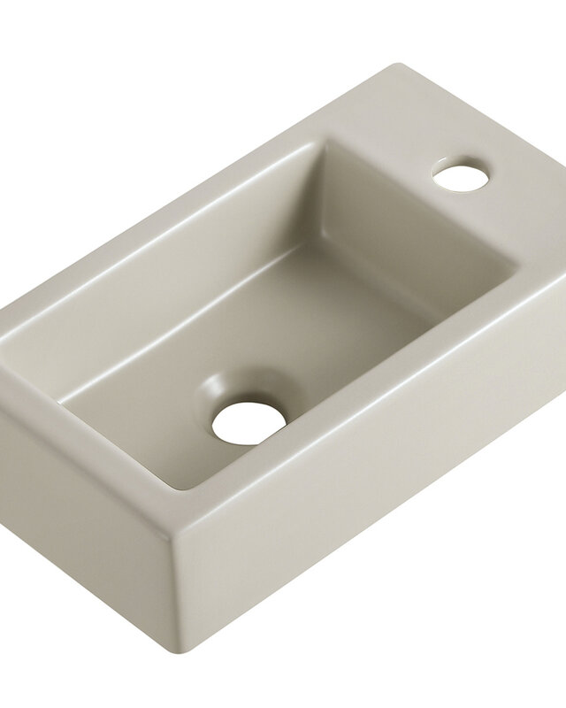 Wiesbaden Rhea M fontein rechts 40 x 22 x 11 cm keramiek beige