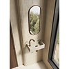 Rhea M fontein links 40 x 22 x 11 cm keramiek beige