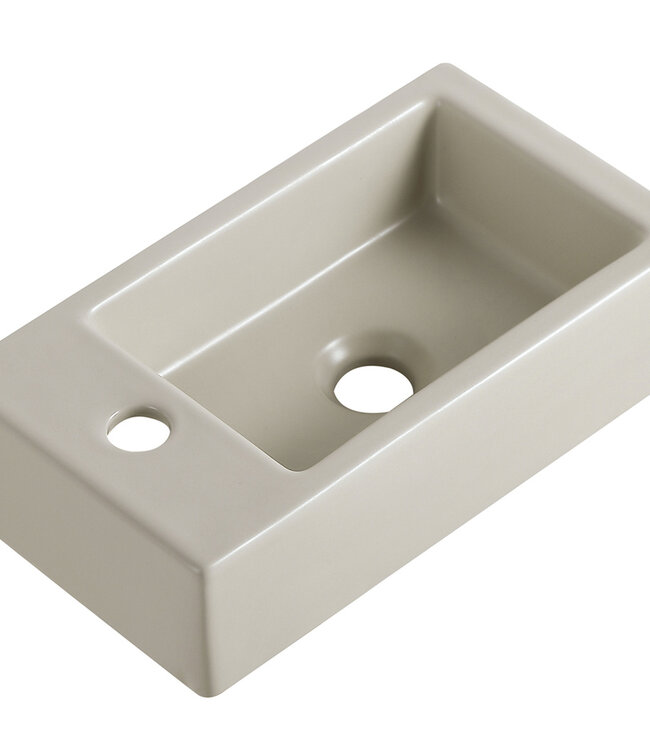 Wiesbaden Rhea M fontein links 40 x 22 x 11 cm keramiek beige
