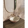 Barco waskom ovaal 40 x 33 x 14,5 cm keramiek beige