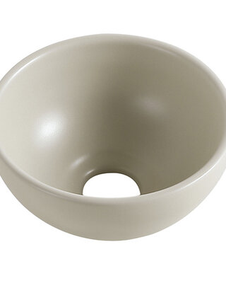 Wiesbaden Consilio waskom rond 20 x 9 cm keramiek beige