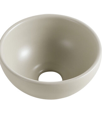 Wiesbaden Consilio waskom rond 20 x 9 cm keramiek beige
