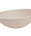 Wiesbaden Kim waskom ovaal 59 x 35 x 11 cm solid surface beige