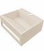 Wiesbaden Julia fontein rechts 35 x 20 x 16 cm solid surface beige