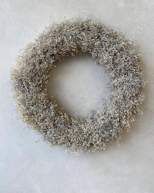Rene Houtman Distelkrans | White Wash | D100 cm