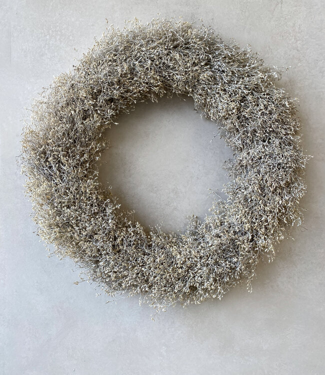 Rene Houtman Distelkrans | White Wash | D100 cm