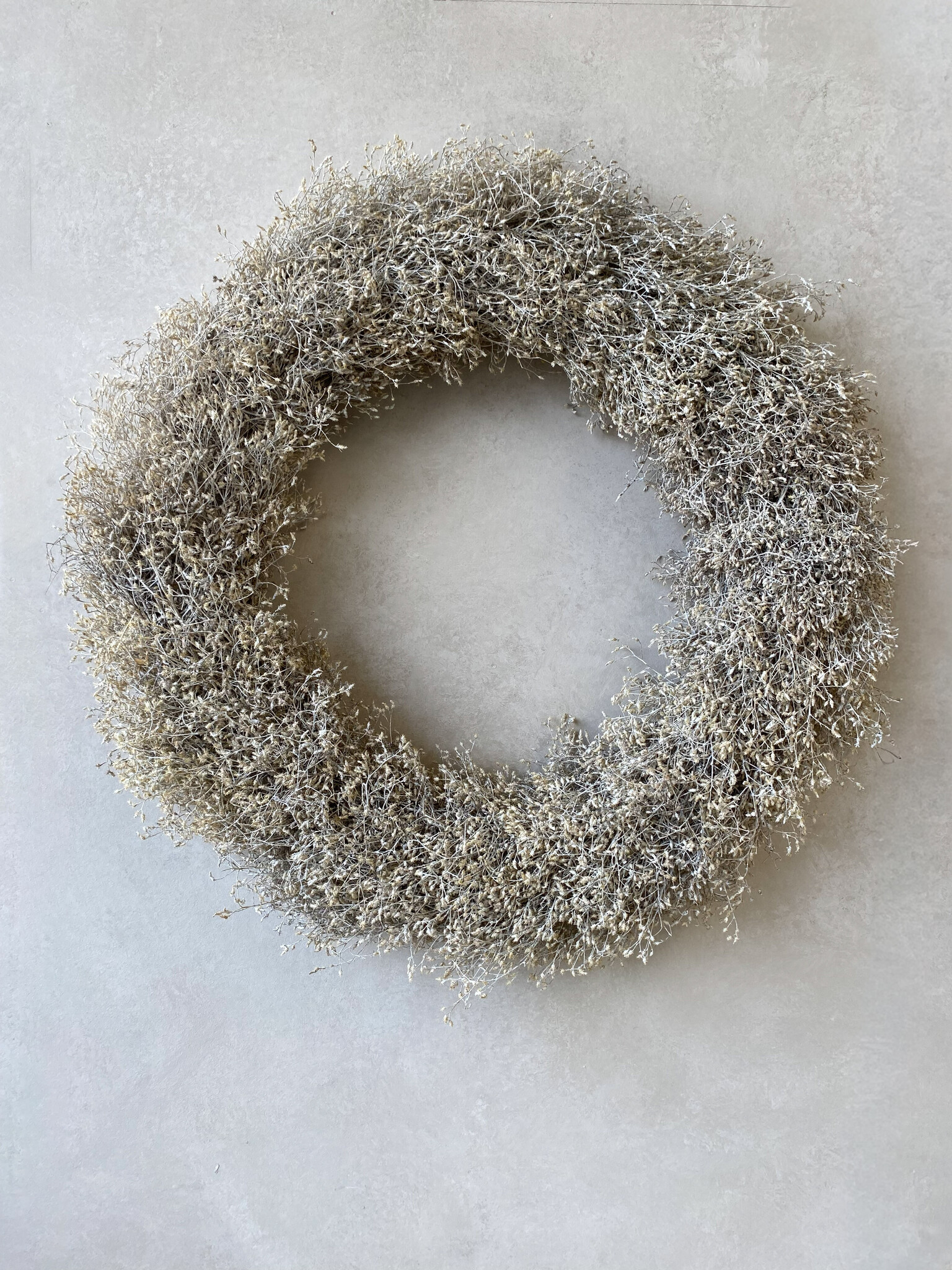 Rene Houtman Distelkrans | White Wash | D100 cm