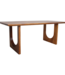 Raw Materials Amsterdam Mangohouten eettafel met ronde en afgeschuinde boog - 240 cm