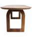 Raw Materials Amsterdam Bullnose Eettafel | Bruin | Open | H76 x B200 x D90 cm