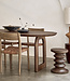 Raw Materials Amsterdam Bullnose Eettafel | Bruin | Open | H76 x B200 x D90 cm