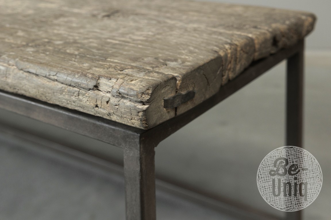 Be-Uniq Salontafel Oude Deur China H39 x B164 x D40 Cm
