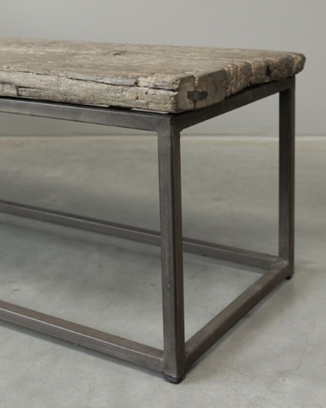 Be-Uniq Salontafel Oude Deur China H39 x B164 x D40 Cm