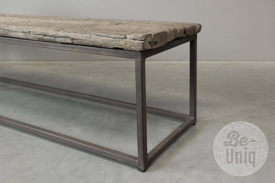 Be-Uniq Salontafel Oude Deur China H39 x B164 x D40 Cm