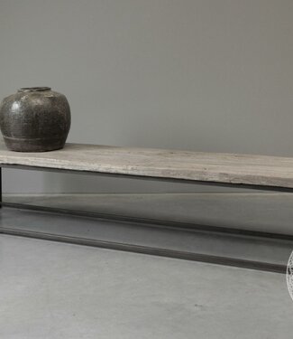 Be-Uniq Salontafel oude deur China H39 x B188 x D48 Cm