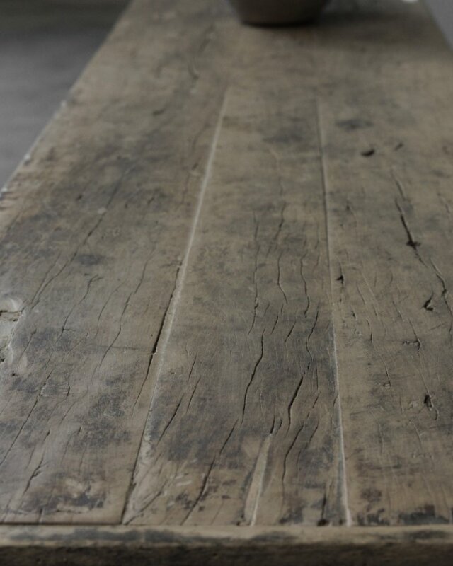 Be-Uniq Salontafel Oud Hout China Bruin H22 x B140 x D46 Cm