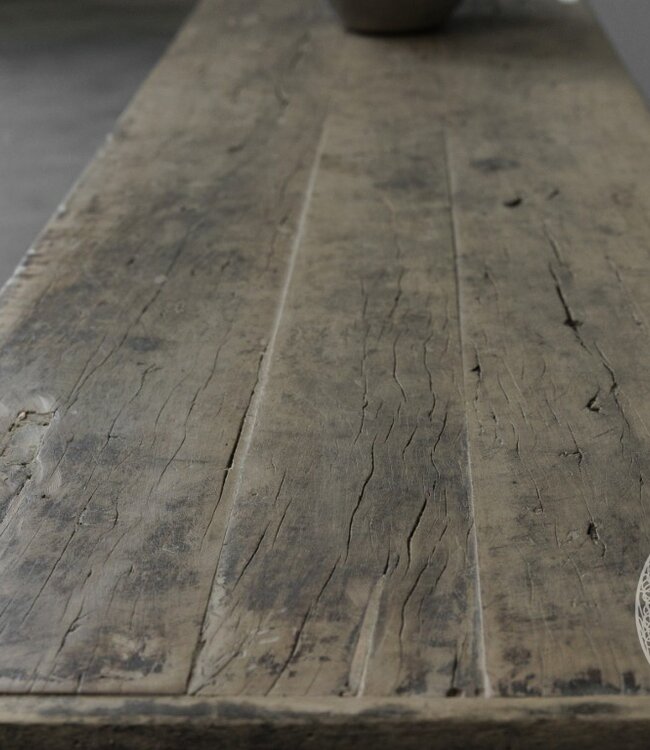 Be-Uniq Salontafel Oud Hout China Bruin H22 x B140 x D46 Cm