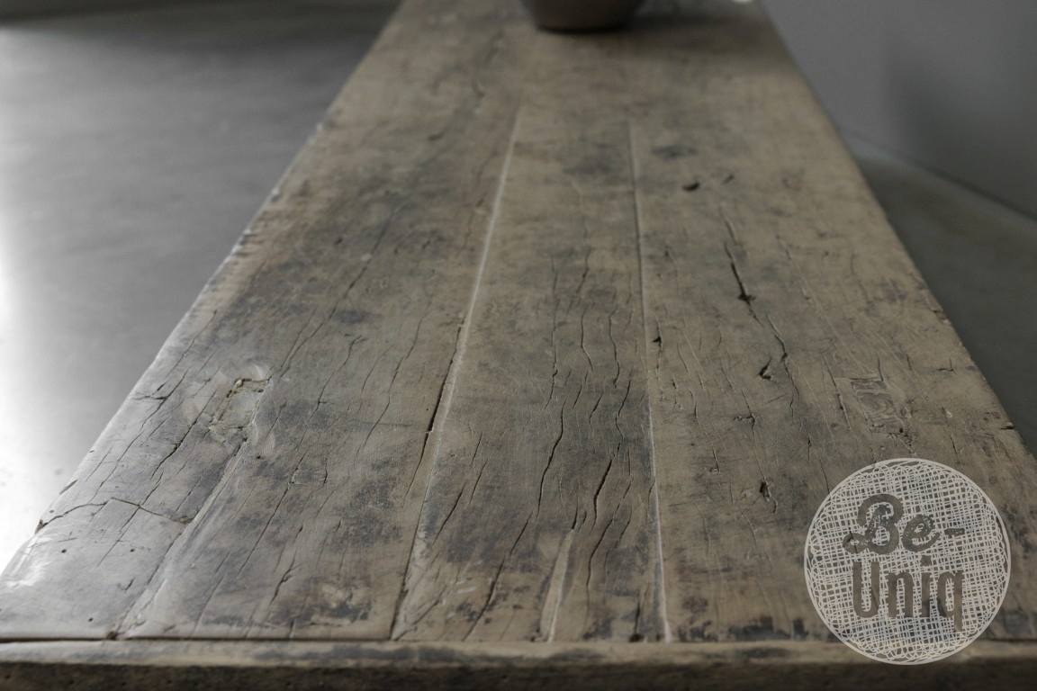 Be-Uniq Salontafel Oud Hout China Bruin H22 x B140 x D46 Cm