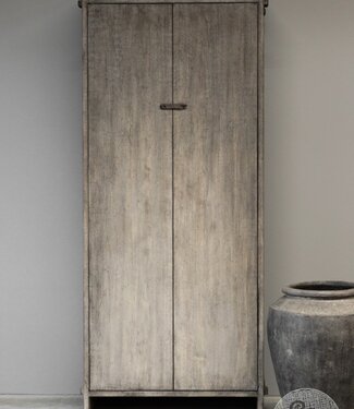 Be-Uniq 2-Deurs Opbergkast Hout H217 x B88 x D42 Cm