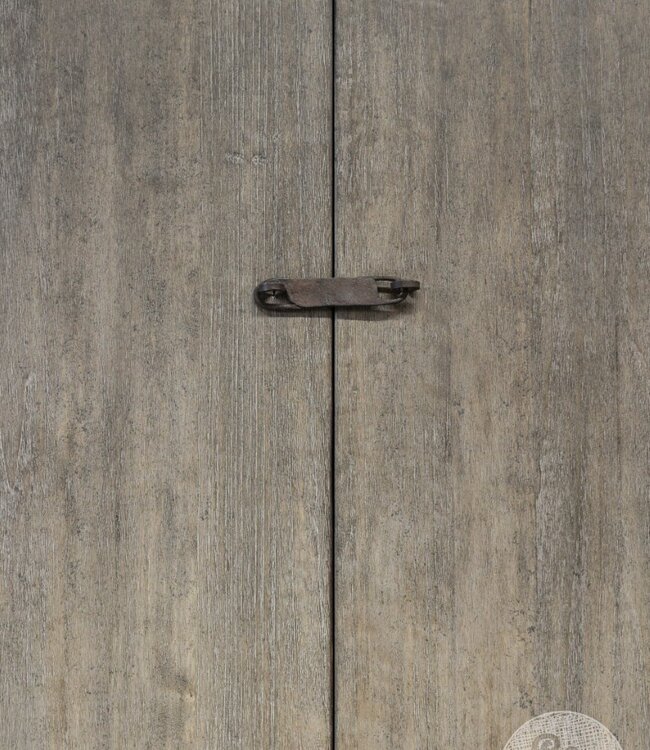 Be-Uniq 2-Deurs Opbergkast Hout H217 x B88 x D42 Cm