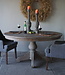 Rene Houtman Eetkamertafel | Rond | Bruin | H80 x D150 cm
