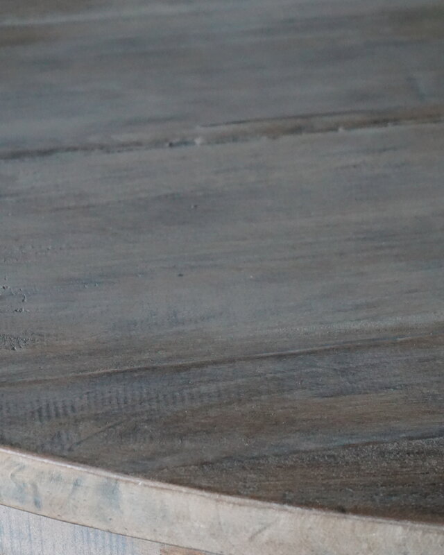 Rene Houtman Eetkamertafel | Rond | Bruin | H80 x D150 cm