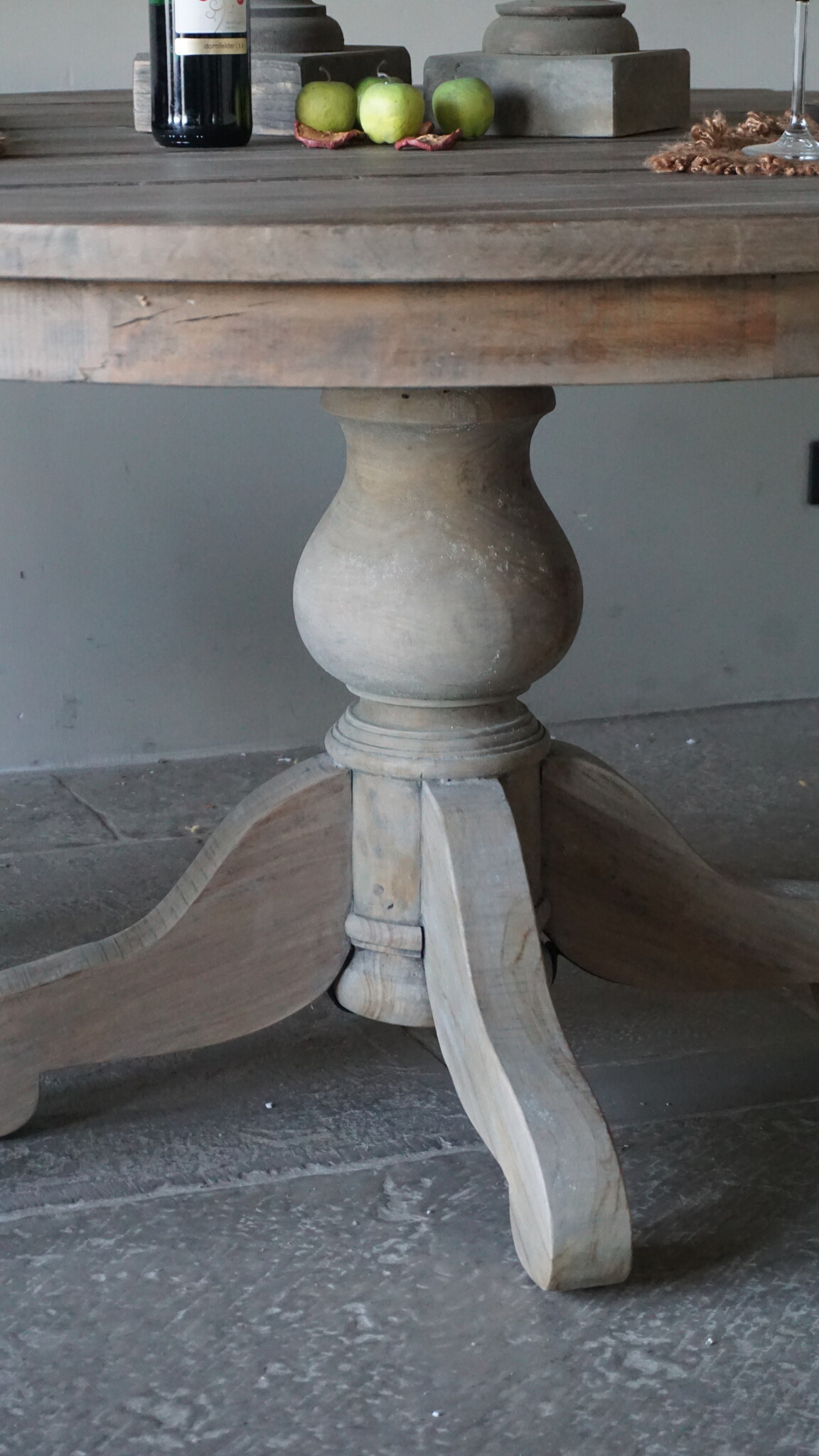 Rene Houtman Eetkamertafel | Rond | Bruin | H80 x D150 cm
